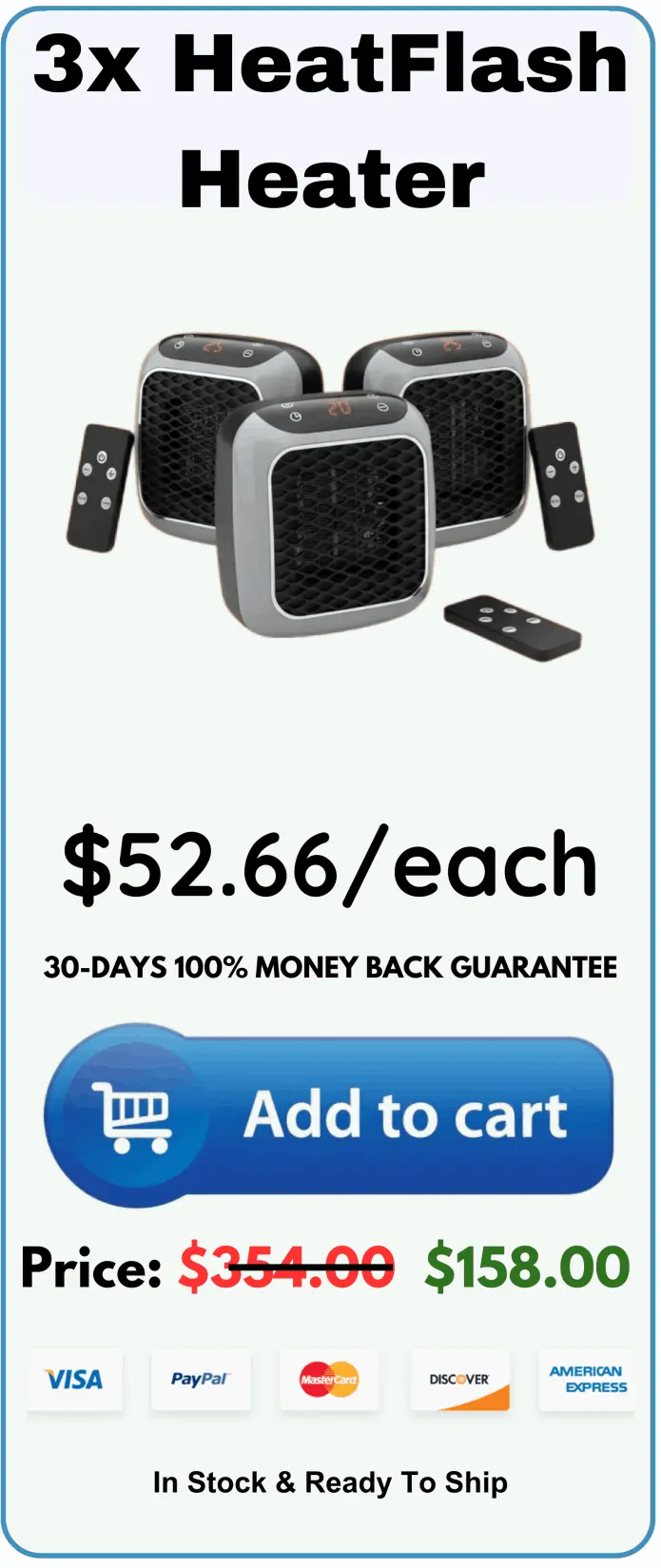 HeatFlash Heater price 