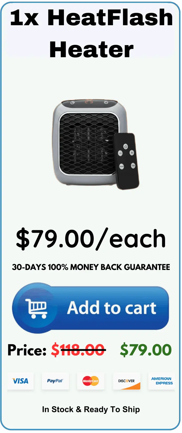 HeatFlash Heater price 